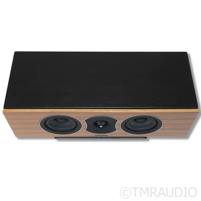 Sonus Faber Lumina CI Center Channel Speaker; Walnut w/ Black Leather