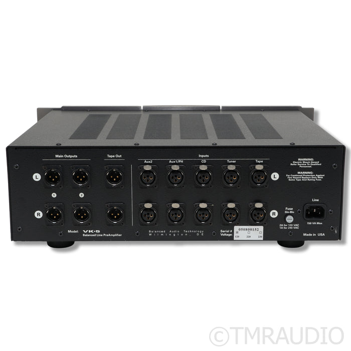 BAT VK-50SE Stereo Tube Preamplifier