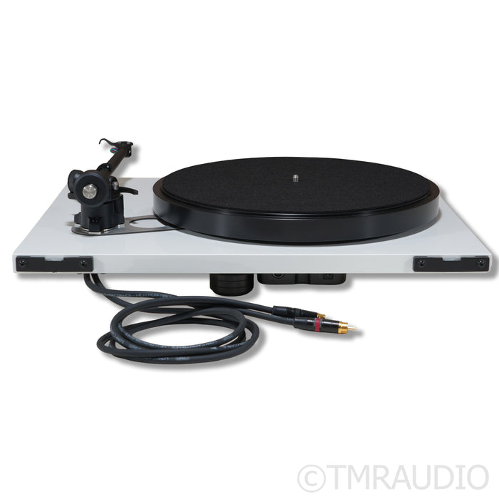 Rega Planar 3 Belt-Drive Turntable; White w/ Hana SH MC