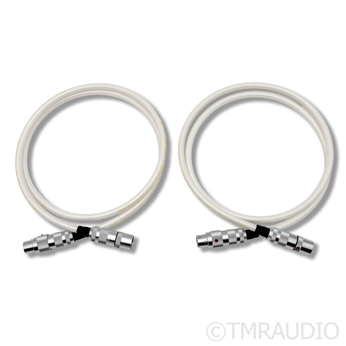Oyaide Electric Tunami Terzo XX V2 XLR Cables; 1.3m Pair Balanced Interconnects