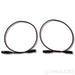 Black Cat 3202 XLR Cables; 1m Pair Balanced Interconnects
