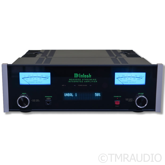 McIntosh MSA5500 Stereo Streaming Integrated Amplifier; MM Phono