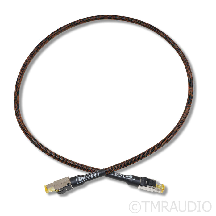 DH Labs Silver Sonic Reunion CAT8 Ethernet Cable; 1m Digital Interconnect