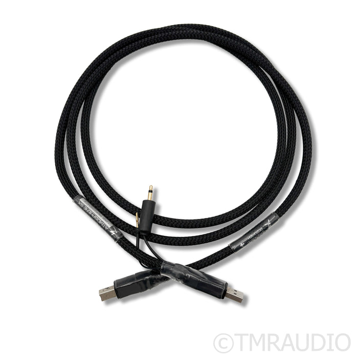 Synergistic Research Atmosphere SX USB A-B Cable; 2m Single Digital Interconnect