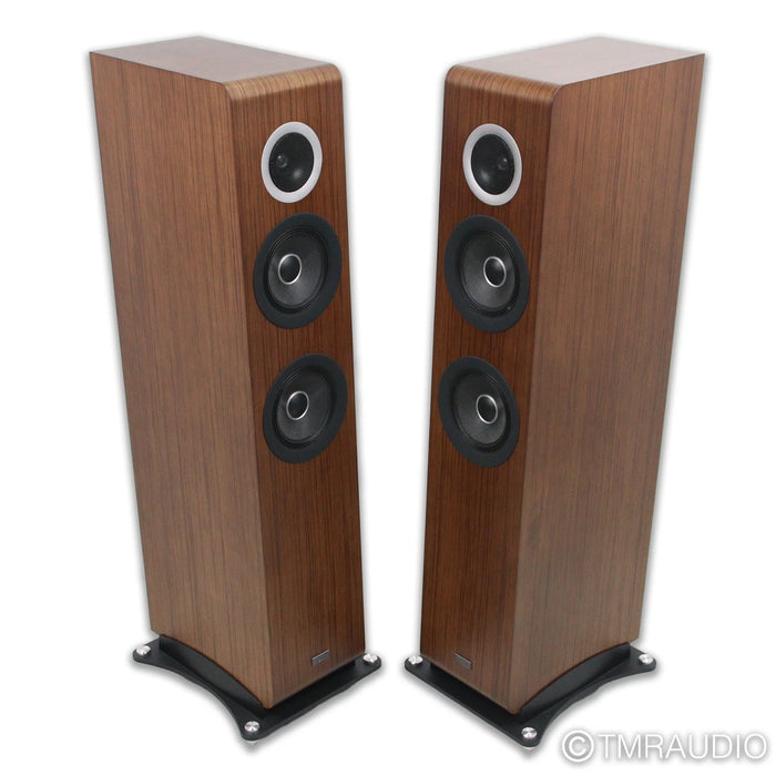 TAD E-2 Floorstanding Speakers; Walnut Pair (Mint / Unused)