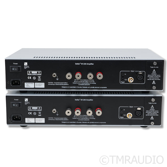 PS Audio Stellar M1200 Tube Hybrid Monoblock Power Amplifiers; Pair