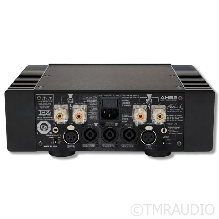 Benchmark Media AHB2 Stereo Power Amplifier; Black