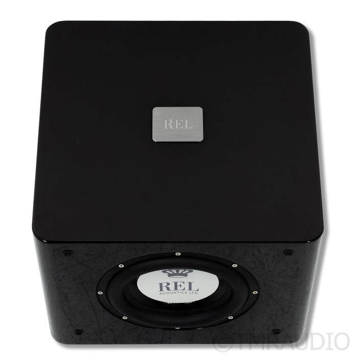 REL Acoustics T/7x 8" Powered Subwoofer; Piano Black