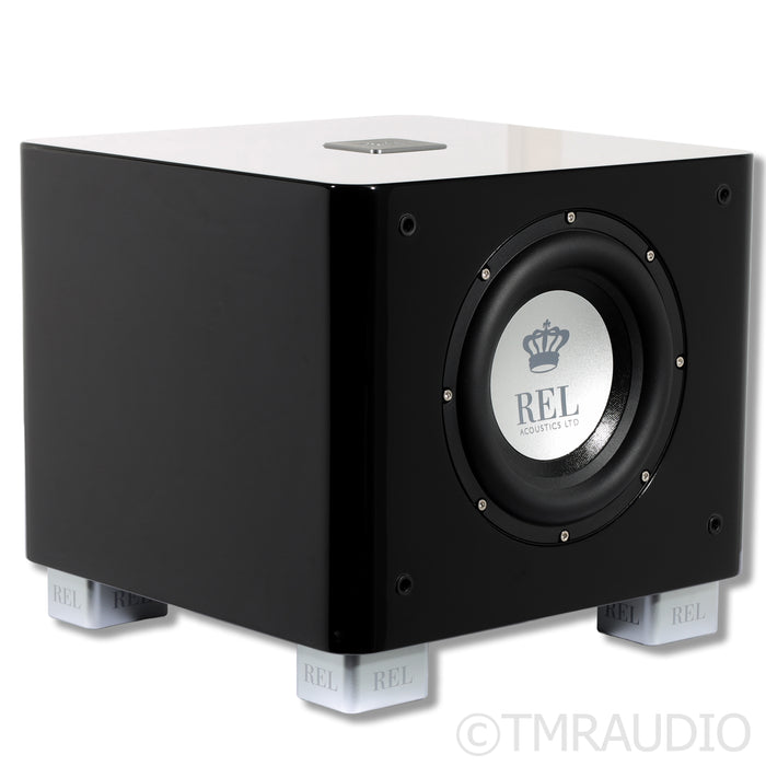 REL Acoustics T/7x 8" Powered Subwoofer; Piano Black