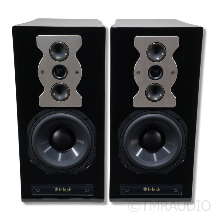 McIntosh XR50 Bookshelf Speakers; Gloss Black Pair