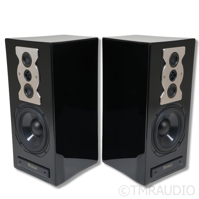 McIntosh XR50 Bookshelf Speakers; Gloss Black Pair