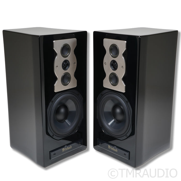 McIntosh XR50 Bookshelf Speakers; Gloss Black Pair