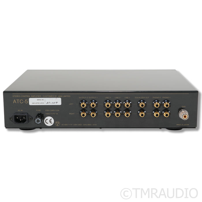 Air Tight ATC-5 Stereo Tube Preamplifier; MM Phono