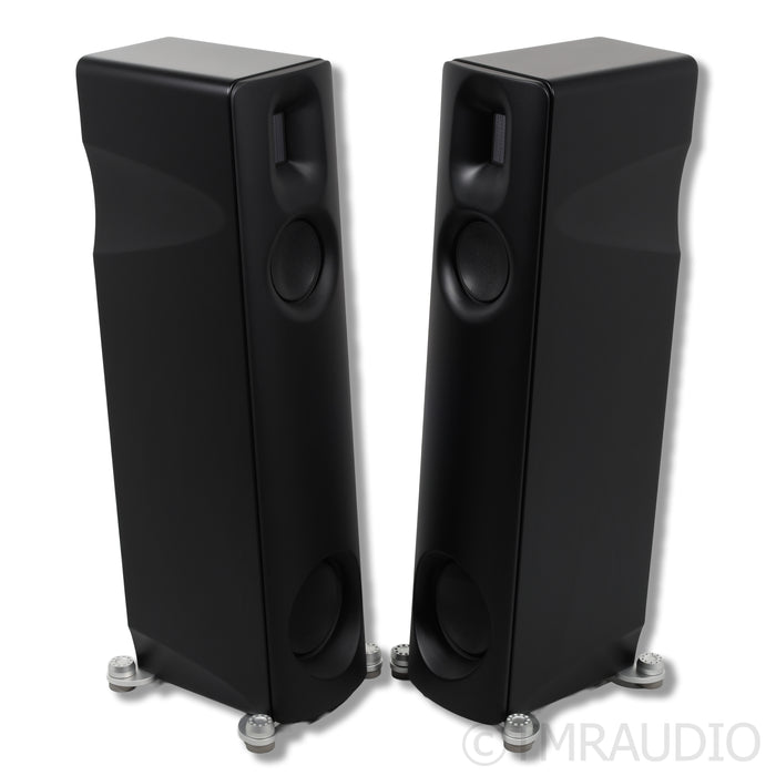 Borresen  Z2 Cryo Floorstanding Speakers; Matte Black Pair