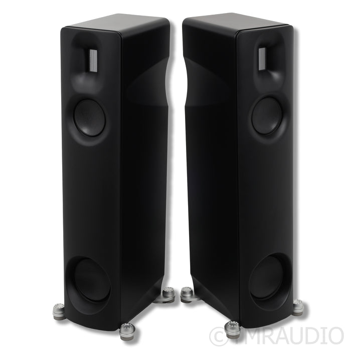 Borresen  Z2 Cryo Floorstanding Speakers; Matte Black Pair