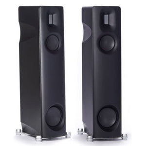 Borresen Z2 Cryo Floorstanding Speakers; Matte Black Pair (Mint / Unused)