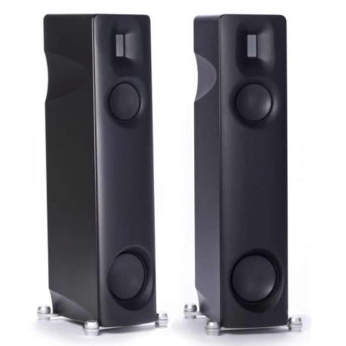 Borresen Z2 Cryo Floorstanding Speakers; Matte Black Pair (Mint / Unused)