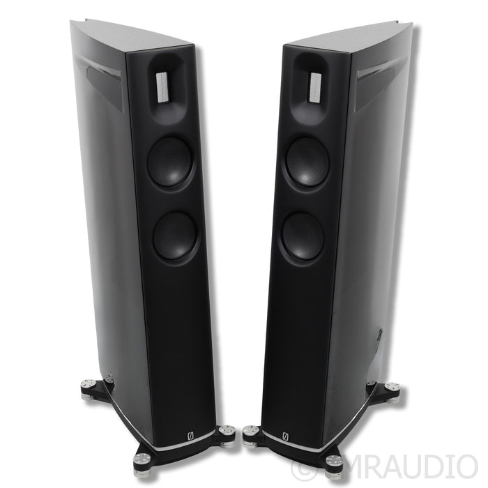 Borresen 02 Cryo  Floorstanding Speakers; Gloss Black Pair