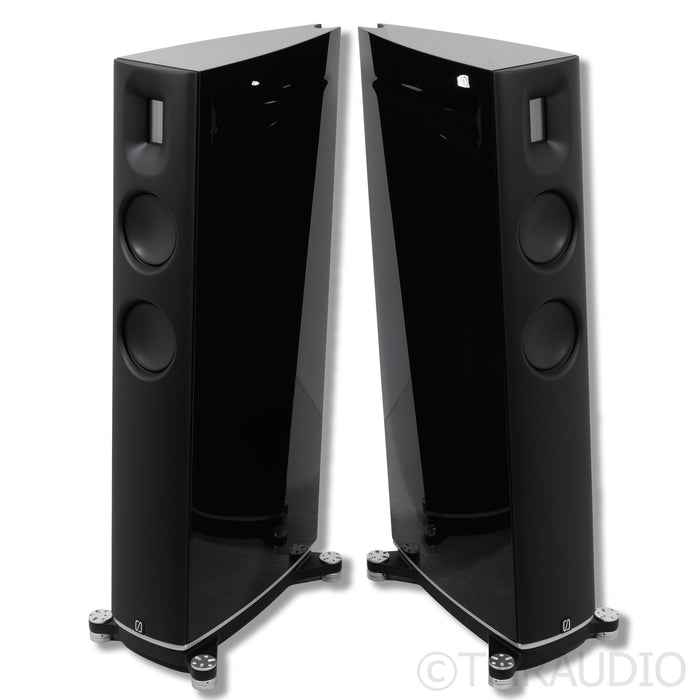 Borresen 02 Cryo  Floorstanding Speakers; Gloss Black Pair