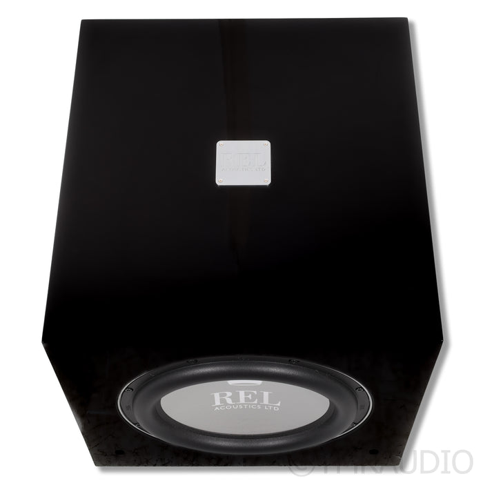 REL Acoustics S/812 12" Powered Subwoofer; Piano Black