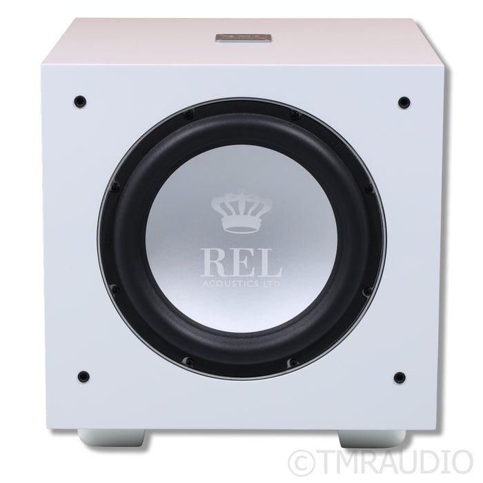REL Acoustics S/812 12" Powered Subwoofer; Piano White