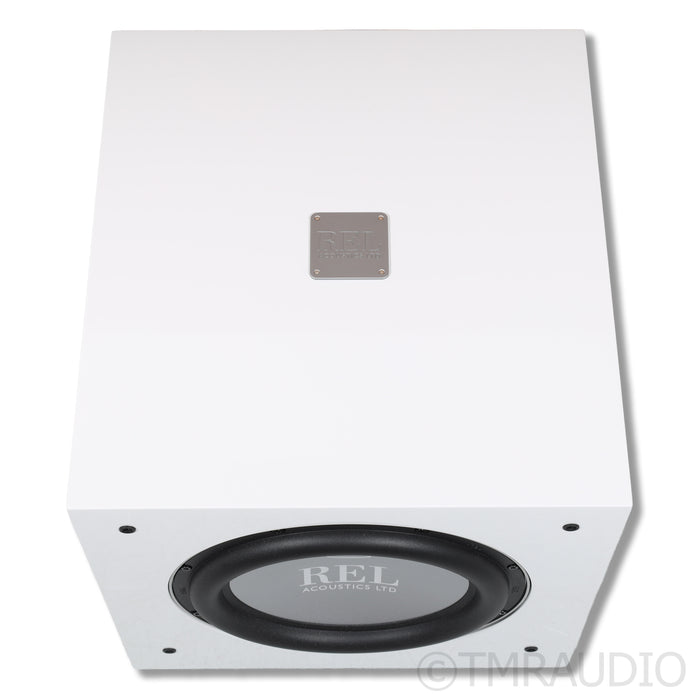 REL Acoustics S/812 12" Powered Subwoofer; Piano White