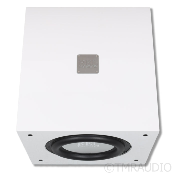 REL Acoustics S/510 10" Powered Subwoofer; Piano White