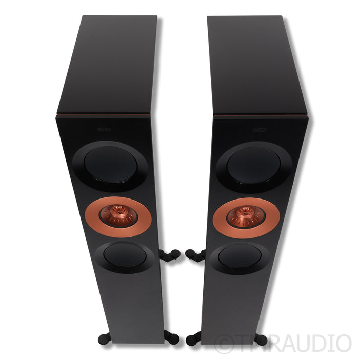KEF Reference 3 Meta Floorstanding Speakers; Gloss Black Pair