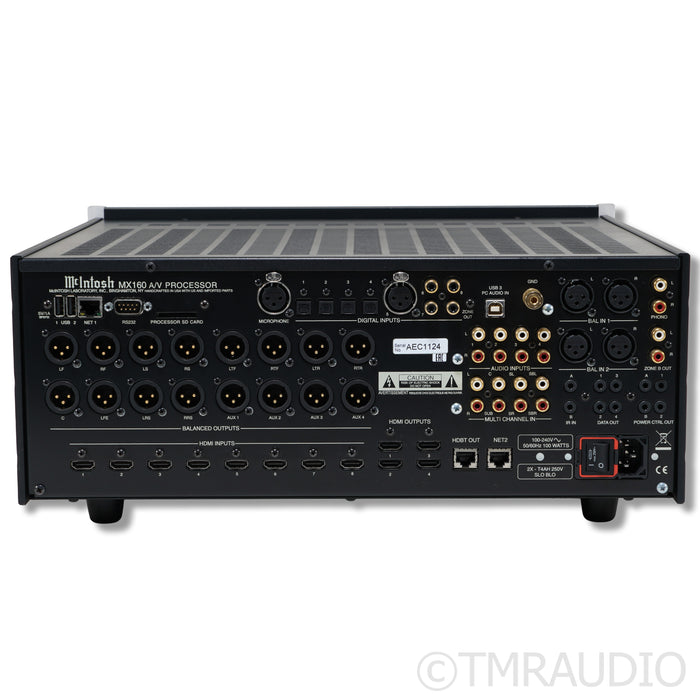 McIntosh MX160 11.2 Channel Home Theater Processor; MM Phono