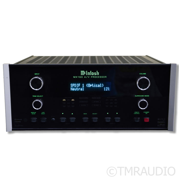 McIntosh MX160 11.2 Channel Home Theater Processor; MM Phono