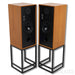 Graham Audio LS8/1 Derek Hughes SE  Bookshelf Speakers; Teak Pair w/ Stands