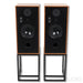 Graham Audio LS8/1 Derek Hughes SE  Bookshelf Speakers; Teak Pair w/ Stands