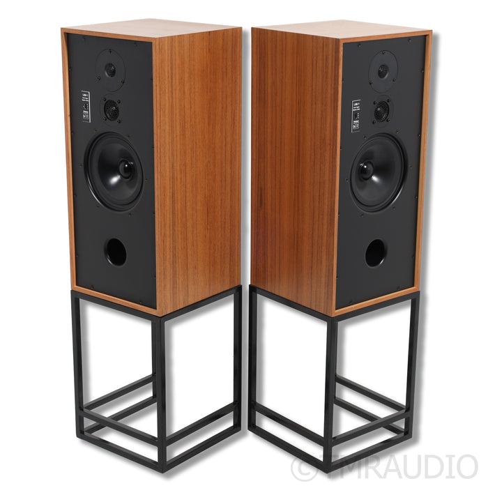Graham Audio LS8/1 Derek Hughes SE  Bookshelf Speakers; Teak Pair w/ Stands