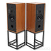 Graham Audio LS8/1 Derek Hughes SE  Bookshelf Speakers; Teak Pair w/ Stands