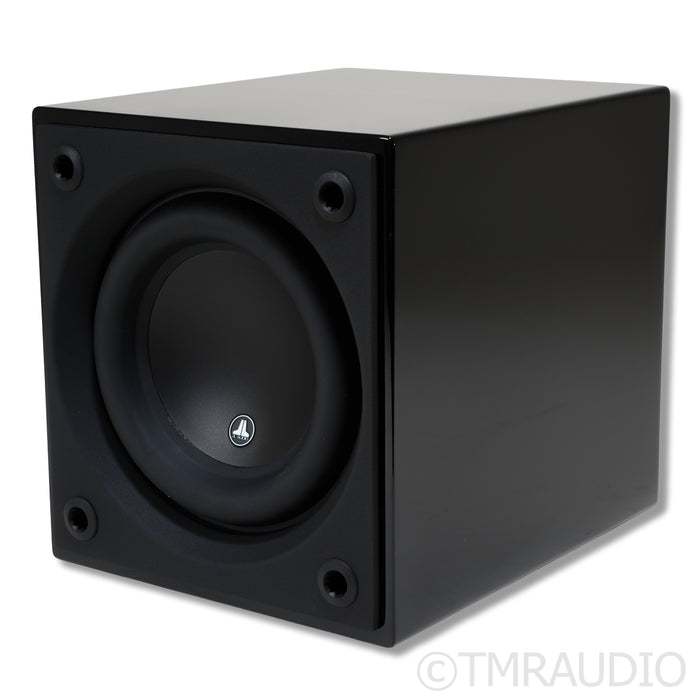 JL Audio Dominion d108 8" Powered Subwoofer; Gloss Black