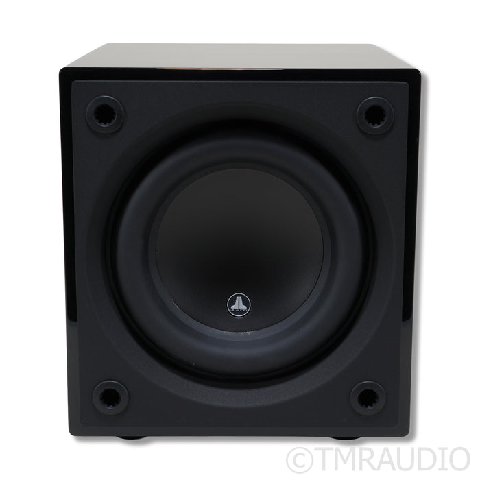 JL Audio Dominion d108 8" Powered Subwoofer; Gloss Black