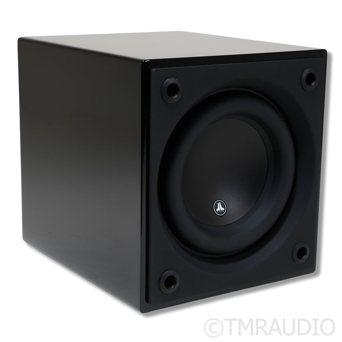 JL Audio Dominion d108 8" Powered Subwoofer; Gloss Black