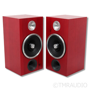Zu Audio DWX Bookshelf Speakers; Superfly Upgrade; Red Hickory Pair