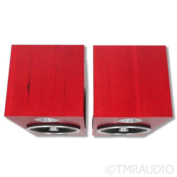 Zu Audio DWX Bookshelf Speakers; Superfly Upgrade; Red Hickory Pair