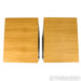 Graham LS5/5 Bookshelf Speakers; Oak Pair w/ Gig Harbor Stands (Mint / Unused)
