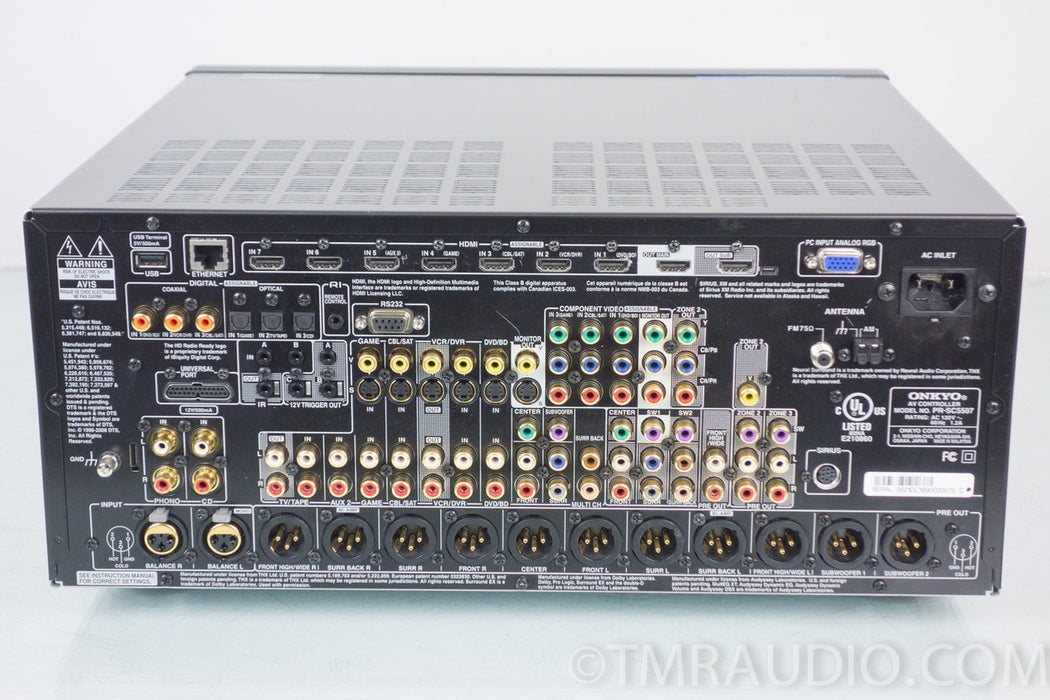 Onkyo PR-SC5507 Home Theater 9.2 Channel Preamplifier / Processor in Box