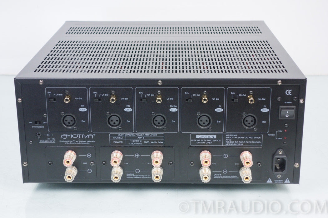 Emotiva XPA-5 5 Channel Power Amplifier in Factory Box