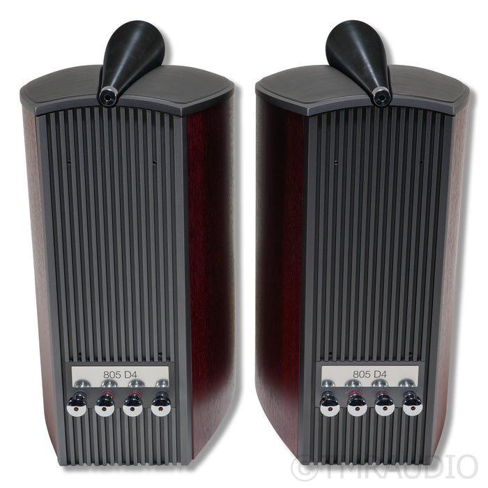 Bowers & Wilkins 805 D4 Bookshelf Speakers; Rosenut Pair