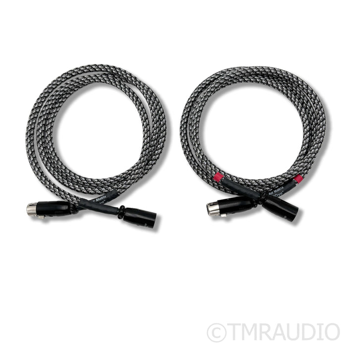 DH Labs Air Matrix Cryo XLR Cables; 1.5m Pair Balanced Interconnects