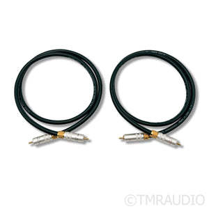 DH Labs Silver Sonic Air Matrix RCA Cables; 1m Pair Interconnects