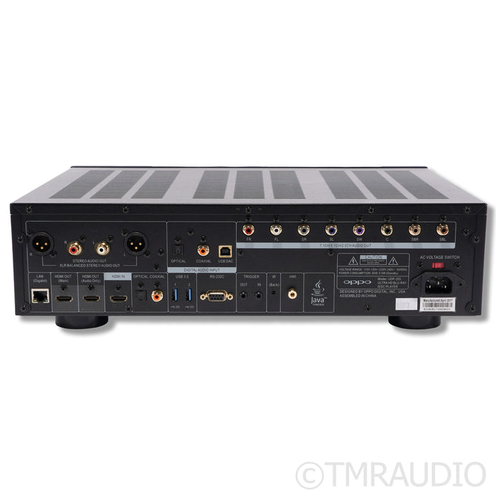 Oppo UDP-205 UltraHD Universal Blu-ray Player; CD / SACD