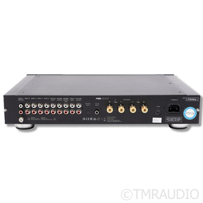 Rega Elicit MK5 Stereo Integrated Amplifier; MM Phono