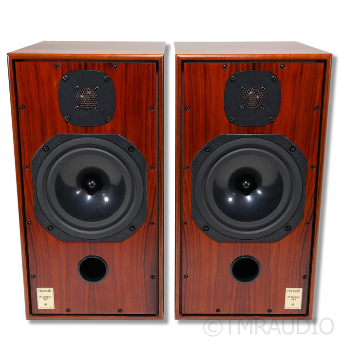 Harbeth HL Compact 7ES-3 35th Anniv. Edition Bookshelf Speakers; Rosewood Pair