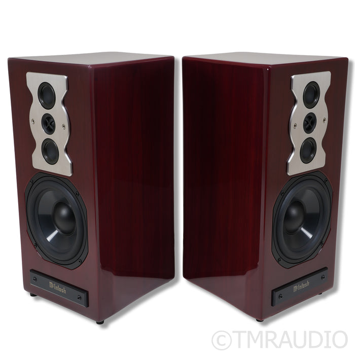 McIntosh XR50 Bookshelf Speakers; Red Walnut Pair