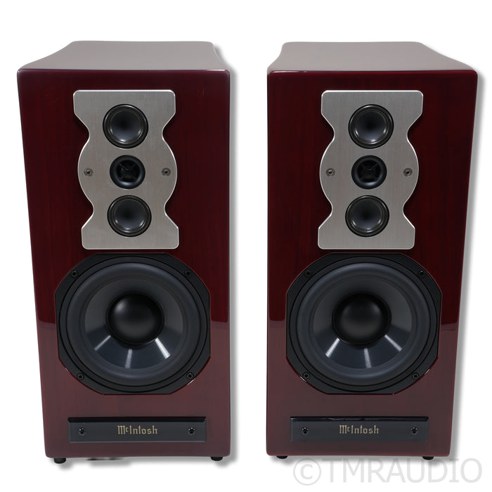 McIntosh XR50 Bookshelf Speakers; Red Walnut Pair
